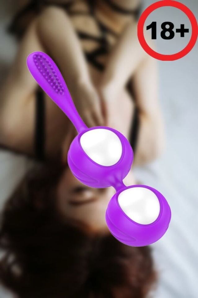 SECRETGAME Mor Vajina Yapılandırıcı Kegel Egzersiz Topları Purple Vagina Constructor Kegel Exercise Balls