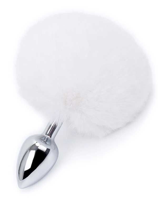 SECRETGAME Censan RearPlugs Beyaz Ponponlu Anal Tıkaç Plug  Pompom Anal Plug Plug butt