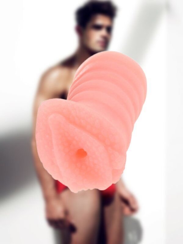 SECRETGAME 10cm Tırtıklı Suni Vajina Mastürbatör - Serrated Artificial Vagina Masturbator