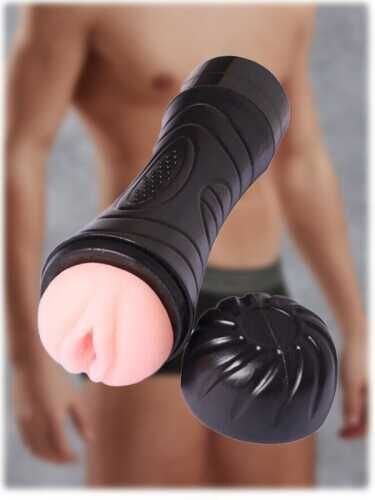 SECRETGAME Pussix Vibe Titreşimli Suni Vajina Mastürbatör - Vibrating Artificial Vagina Masturbator for orgasm
