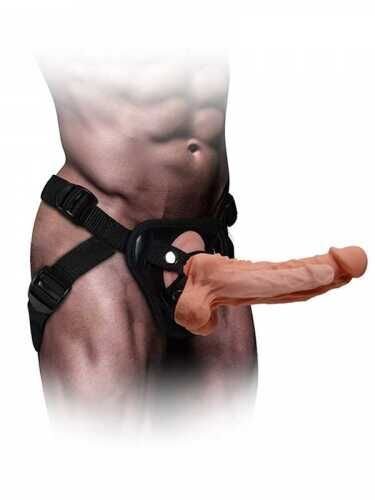 SECRETGAME Xman Belden Bağlamalı 20cm Protez - Realistic strapon penis, dildo masturbator sex toys+18