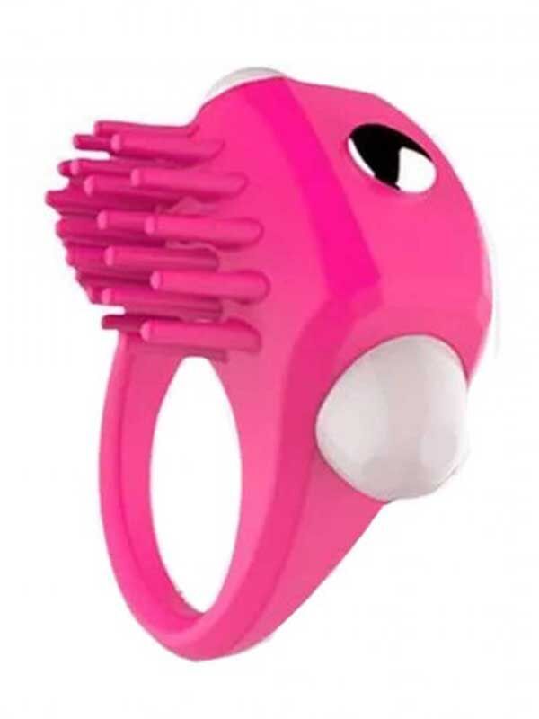 SECRETGAME Klitoris Uyarıcılı Titreşimli Penis Halkası Yüzüğü - Ring penis ring, erection control, penis clamp, sex toys+18