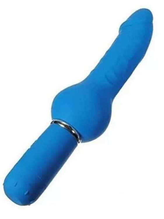 SECRETGAME Mavi Penis Görünümlü Vibratör  penis vibrator, realistic dildo, sex toys+18 toys