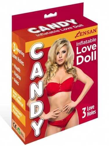 SECRETGAME Candy Love Doll 3 İşlevli Şişme Bebek Inflatable Doll