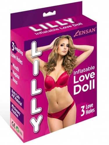 SECRETGAME Lilly Love Doll 3 İşlevli Şişme Bebek sexual partner