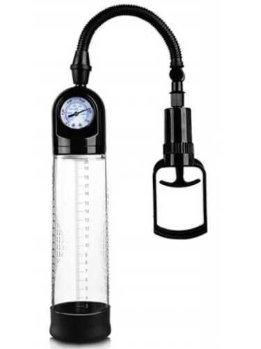 SECRETGAME Men Powerup Basınç Göstergeli Penis Pompası Penis Pump with Pressure Gauge