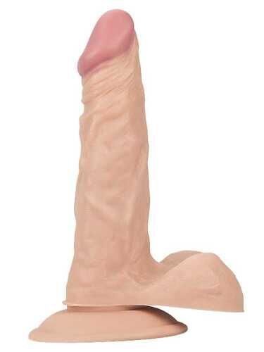 SECRETGAME Dickdo Gerçekçi Testisli Dildo Penis 19cm - Realistic testicle dildo , penis vibrator, sex toys+18