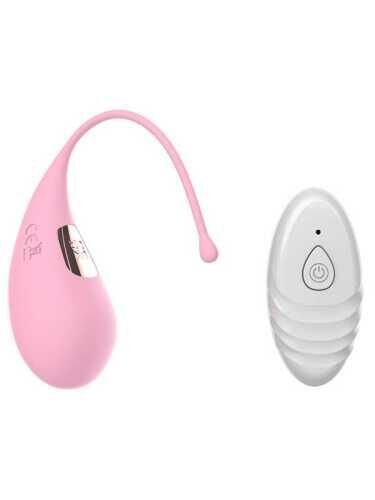 SECRETGAME Uzaktan Kumandalı Çift Taraflı Vibratör Açık Pembe - Remote Controlled Double Sided Vibrator,modern, Travel Vibrator sex toys+18