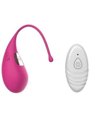 SECRETGAME Uzaktan Kumandalı Çift Taraflı Vibratör Pembe - Remote Controlled Double Sided Vibrator,modern, Travel Vibrator sex toys+18