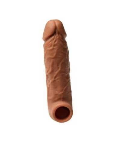 SECRETGAME Testis Girişli Realistik Penis Kılıfı - Extended Condom, Penis Sleeve, Penis Thickener Sex Toys+18