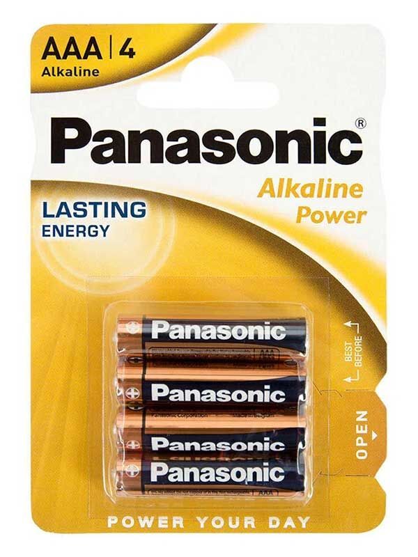 SECRETGAME Panasonic Alkalin Power İnce Kalem Pil (4'lü)
