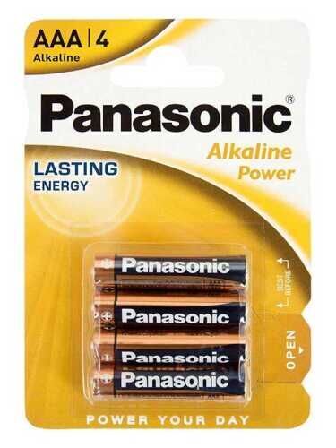 SECRETGAME Panasonic Alkalin Power İnce Kalem Pil (4'lü)