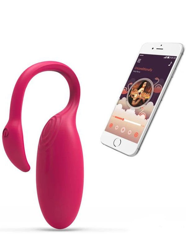 SECRETGAME Flamingo Akıllı Telefon Uyumlu Vibratör - Flamingo Smartphone Compatible Vibrator for orgasm