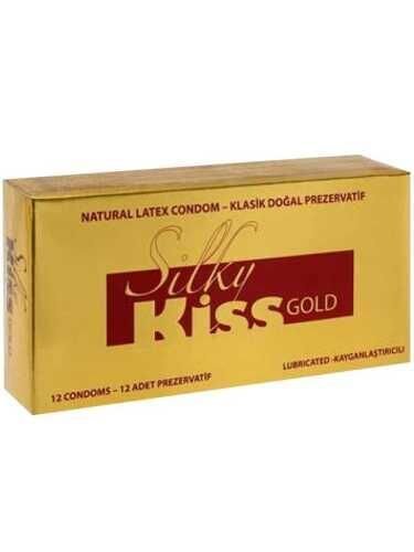 SECRETGAME Silky Kiss Gold Kayganlaştırıcılı Prezervatif- Condom with lubricant Flavored Condom sexual health, birth control