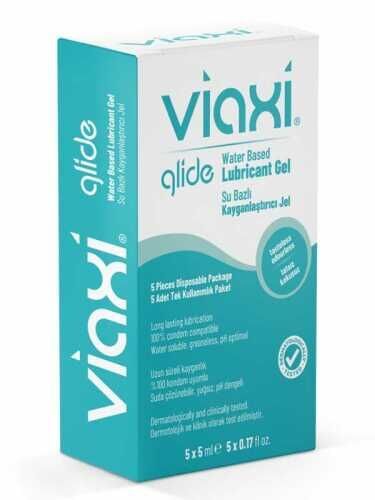 SECRETGAME Viaxi Glide Kayganlaştırıcı Jel 5 x 5 ml - lubricant gel, anal vaginal lubricant, sexual health
