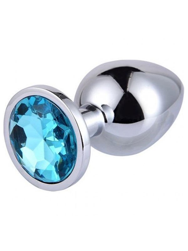 SECRETGAME NOXXX Mücevherli Çelik Anal Plug Orta Boy - Jeweled Steel Anal Plug medium Size  Butt Plug, SEX TOYS+18