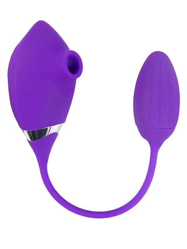SECRETGAME Çift Taraflı Klitoris Emişli Vibratör  Sided Clitoris Suction Vibrator Fetish sex toys+18