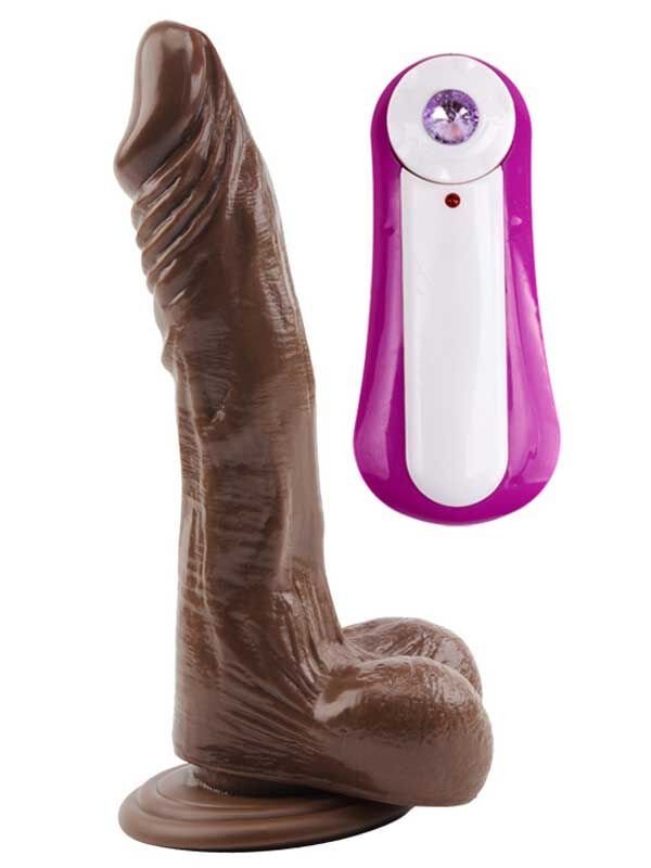 SECRETGAME James Deen Swing Hareketli 21.5cm Zenci Vibratör - realistic dildo, dildo, vibrator, strapon penis, sex toys+18