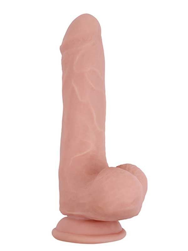 SECRETGAME Bottomless Pleasure Kıkırdaklı Gerçekçi Dildo - 20cm Ten - black dildo,  realistic penis, cartilaginous dildo, dildo vibrator, strapon penis ,sex toys+18
