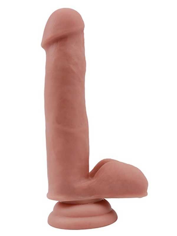 SECRETGAME Philander Kıkırdaklı Gerçekçi Dildo - 18cm Ten - dildo, realistic penis, cartilaginous dildo, dildo vibrator, strapon penis ,sex toys+18