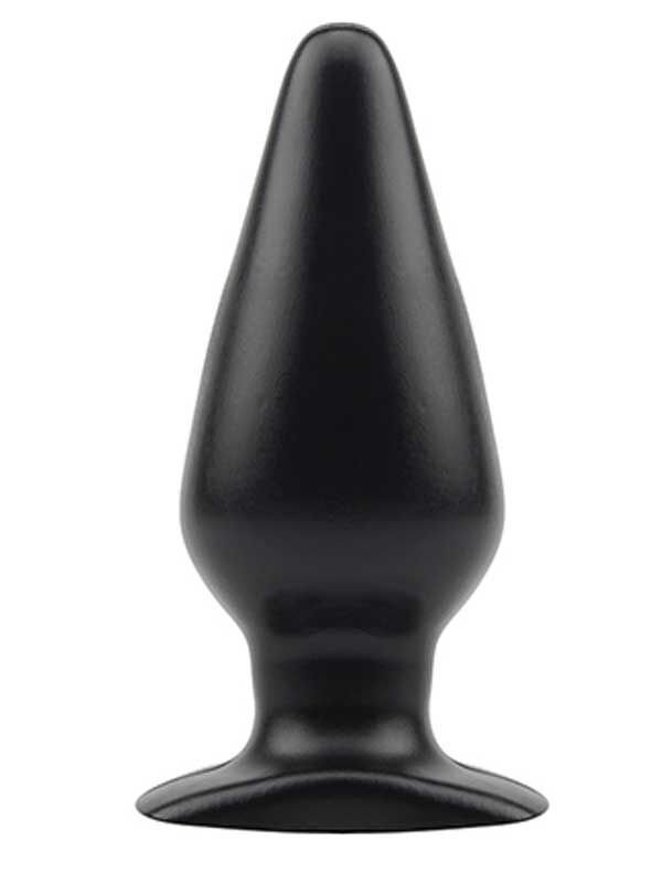 SECRETGAME Rubicon Anal Tıkaç - 15cm Siyah - Anal plug, silicone anal penis, butt plug sex toys+18