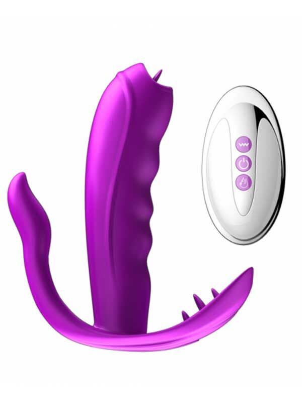 SECRETGAME FoxShow Cute M5 Uzaktan Kumandalı İç Çamaşır Vibratörü- Remote Control Underwear Vibrator, sex toys+18