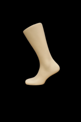 Fiber Erkek Kısa Sağ Ayak Çorap Mankeni