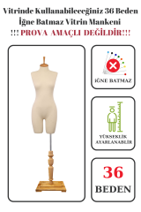 Pantolon Giyebilen 36-38-40-42-44-46 Beden Vitrin Amaçlı Terzi Mankeni