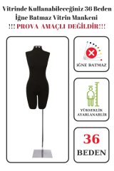 Pantolon Giyebilen 36-38-40-42-44-46 Beden Vitrin Amaçlı Terzi Mankeni