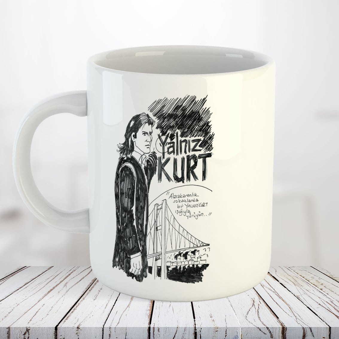 AHMET ŞAFAK KARAKALEM KUPA