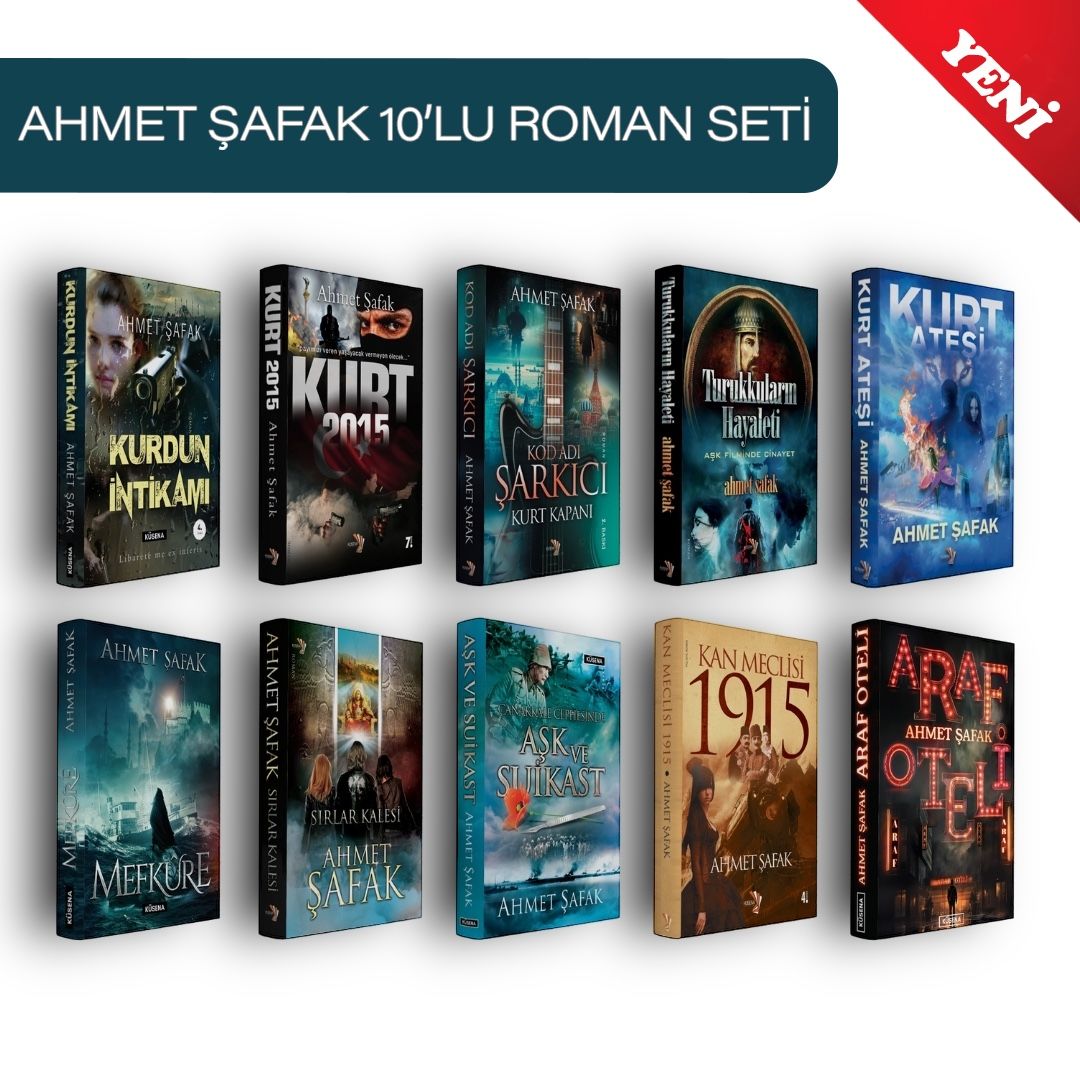 AHMET ŞAFAK ROMAN SETİ