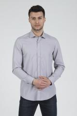 Slim Fit Uzun Kollu Erkek Gömlek 360-DB02