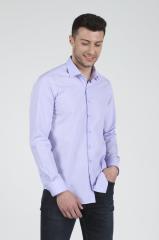 Slim Fit Uzun Kollu Erkek Gömlek 360-DB03