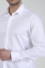 Slim Fit Uzun Kollu Erkek Gömlek 585-DB02