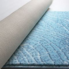 Confetti Lumber Mavi 80x140 Banyo Paspası Kaymaz Halı