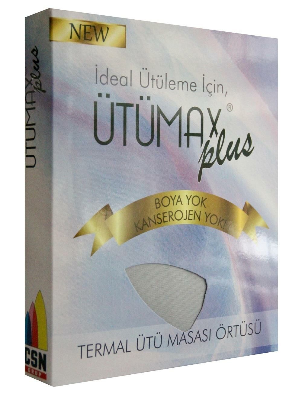 Ütümax Plus Yanmaz Termal Keçe Ütü Masası Örtüsü Bezi Kılıfı