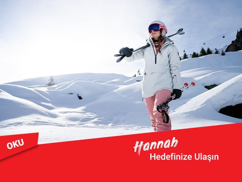 Hannah Kayak Giyim Modelleriyle Hedefinize Ulaşın