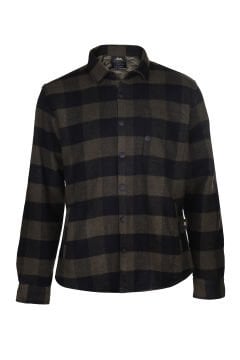 Alpinist Futura Plaid Men's Outdoor Shirt Green-Black