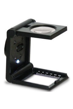 Konus Linen Tester 5x 25x25 With Dual Led Light Masa Üstü Işıklı Büyüteç