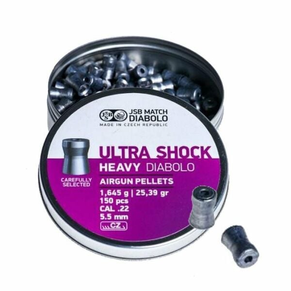 JSB ULTRA SHOCK HEAVY 5.52 MM HAVALI SACMA