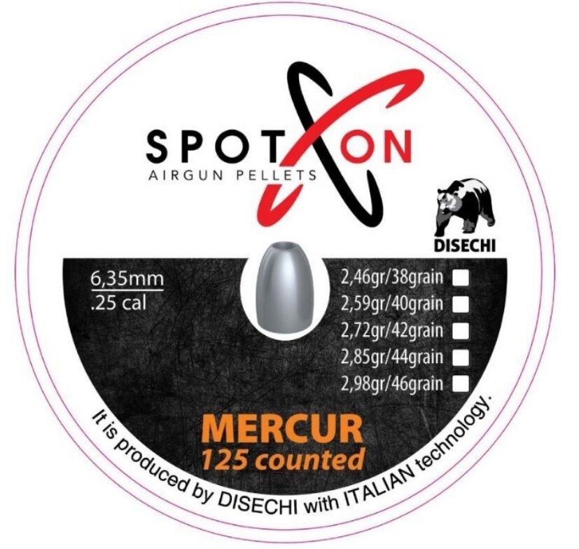 Spoton Mercury 46 Grn. 6.35mm Havalı Saçm 10 Paket