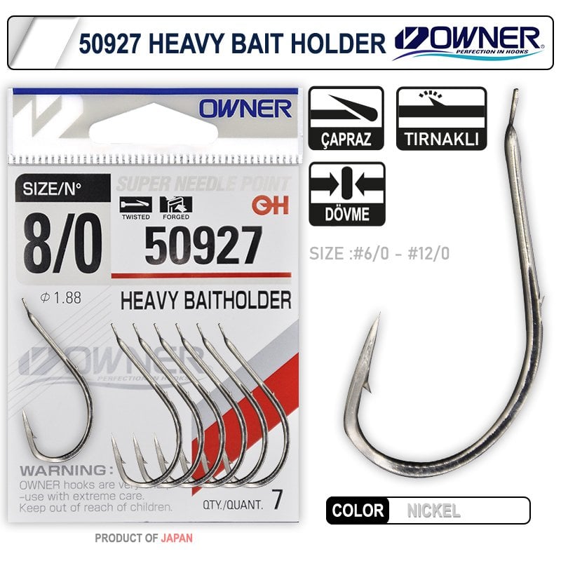 Owner 50927 Heavy Baitholder White İğne