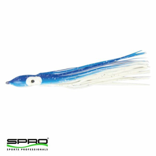 T.SPRO Octopus 4 İğneli Köstek Mavi/Beyaz 12Cm