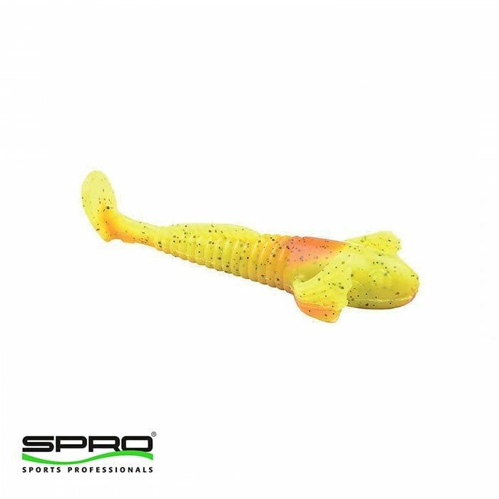 D. SPRO Shy Goby 10Cm Yellow Punch Silikon Yem 1/3