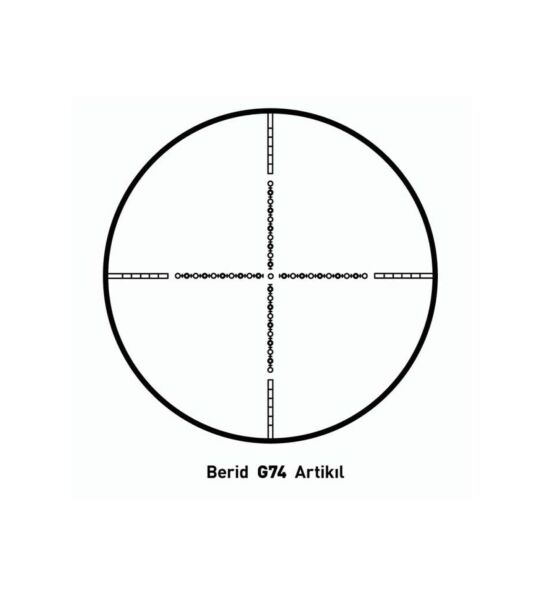 Berid 3-12X56 Tüfek Dürbünü