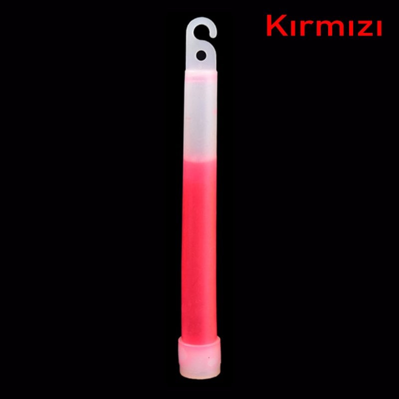 Argeus 6'' Işın Çubuğu Kırmızı Renk 15 cm (Fosfor)