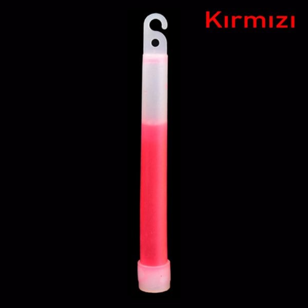 Argeus 6'' Işın Çubuğu Kırmızı Renk 15 cm (Fosfor)