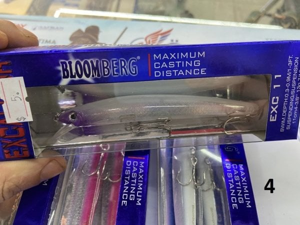 Excalibur Bloomberg 11cm 13gr. Rapala