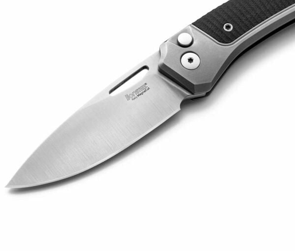 Lionsteel Twain- Gray Titanium / Black G10 Çakı