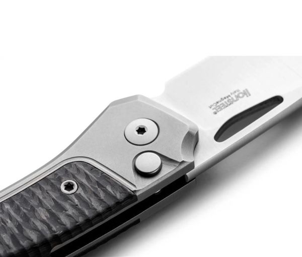 Lionsteel Twain- Gray Titanium / Carbon Fiber Çakı